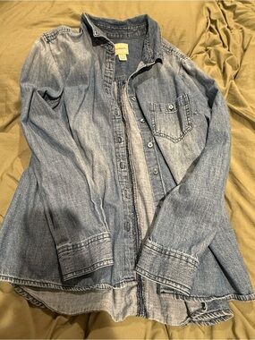 G.H. Bass & Co. Light Blue Denim Shirt Jacket